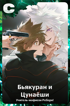 Карточка персонажа Бьякуран и Цунаёши