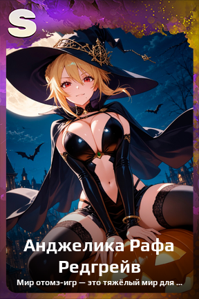 Карточка персонажа Анджелика Рафа Редгрейв